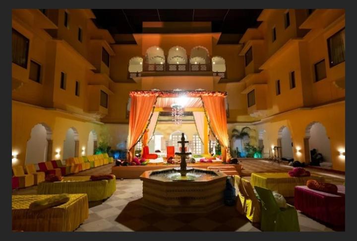 Hotel Raj Bagh Palace Jaipur Exteriör bild